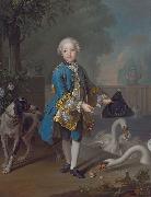 Portrait of Louis Philippe Joseph, Duc d'Orleans and Duc de Chartres Louis Tocque